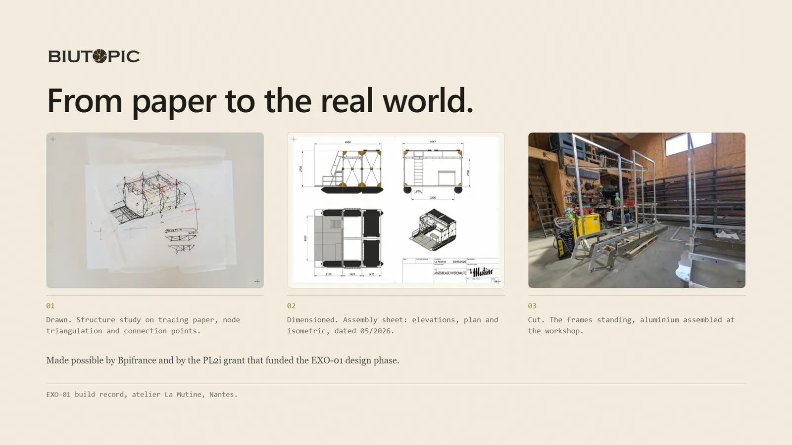 Page 05 — From paper to the real world.