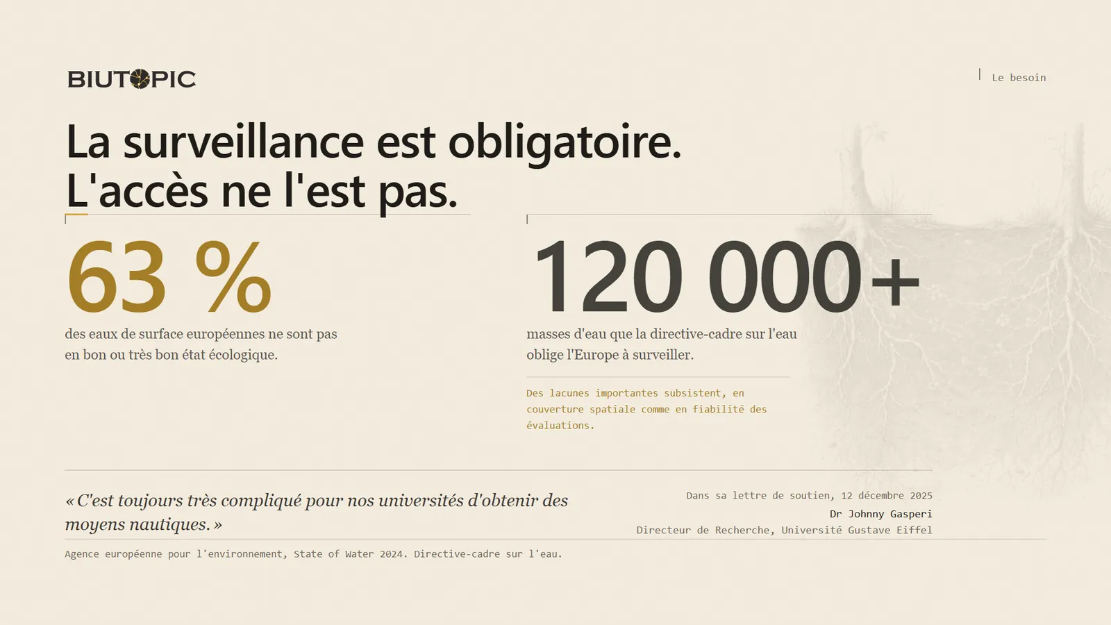 Page 02 — La surveillance est obligatoire. L'accès ne l'est pas.