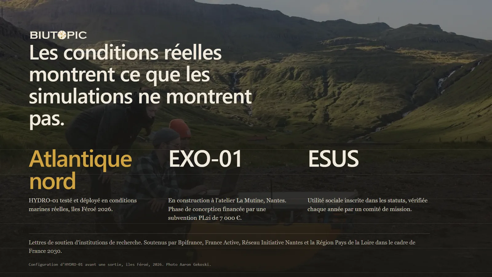 Page 09 — Les conditions réelles montrent ce que les simulations ne montrent pas.